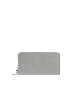 Большой женский стеганый кошелек Francesca на молнии мятного цвета Fun &amp; Basics