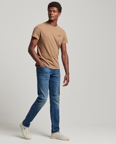 Мужские винтажные узкие джинсы Superdry, синий