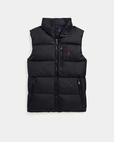 Черный пуховик для мальчика Polo Ralph Lauren, черный