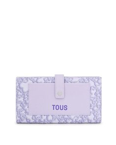 Сиреневый женский кошелек Kaos Mini Evolution Pocket Tous, сиреневый