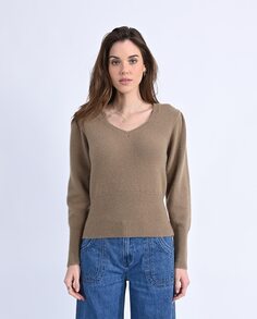 Женский свитер с длинными рукавами и пышными плечами Molly Bracken
