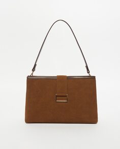 Кожаная сумка на ремешке Sfera, коричневый (Sfera)