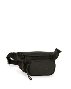 Черная мужская поясная сумка Bromley с передним карманом Pepe Jeans, черный