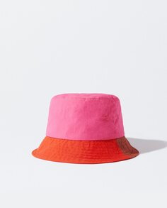 Однотонная розовая женская шапка Parfois, розовый