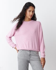 Тонкий базовый женский свитер Brownie, розовый