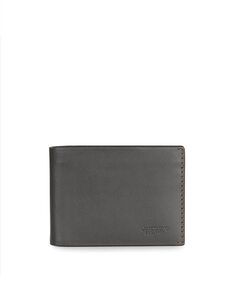 Темно-коричневый мужской кожаный кошелек Lyon с RFID-защитой Jaslen, коричневый