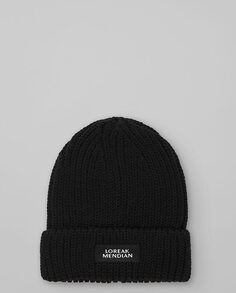 Простая шляпа-унисекс черного цвета Loreak Mendian, черный