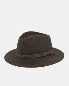 Фетровая шляпа цвета хаки M by Flechet