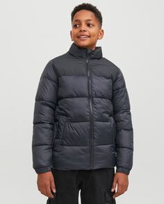 Пуховик для мальчика Jack &amp; Jones, черный