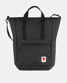 Сумка-тоут унисекс Fjällräven High Coast черного цвета из переработанного нейлона, трансформируемая в рюкзак Fjällräven, черный Fjallraven