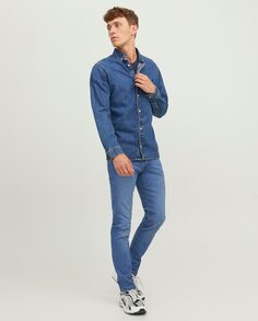 Мужские джинсы Glenn Slim Jack &amp; Jones, синий