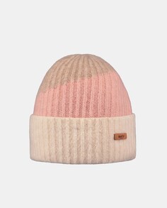 Асимметричная шляпа в полоску Barts, розовый