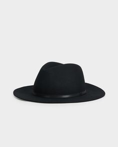 Однотонная черная женская шляпа Parfois, черный