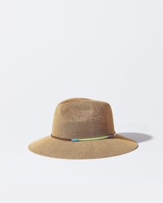 Однотонная коричневая женская шляпа Parfois, коричневый