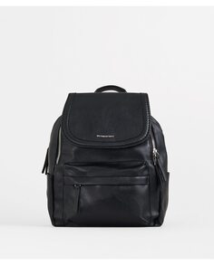 Базовый женский рюкзак с несколькими карманами черного цвета на молнии PACOMARTINEZ, черный