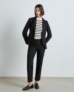 Женские прямые классические брюки Easy Wear, черный