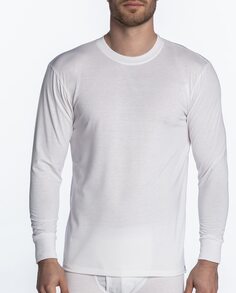 Мужская белая футболка с длинными рукавами Punto Blanco, белый