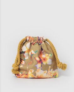 Маленькая сумка-ведро Susana Cherry горчичного цвета с цветами Zubi, горчичный