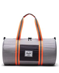 Дорожная сумка унисекс из серой ткани на молнии Herschel, серый