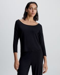 Женская мягкая пижама из модала Calvin Klein, черный