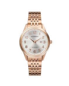 Женские часы Grand с 3 стрелками и IP-сталью розового цвета Viceroy, розовый
