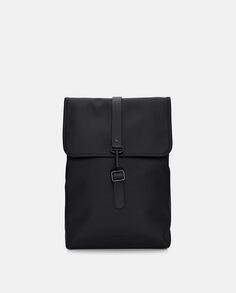 Черный водостойкий рюкзак-рюкзак среднего размера Rains, черный