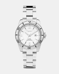 Léman Ladies Sport R18018 стальные женские часы Rodania, серебро