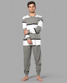 Интерлок мужская пижама Babelo, темно-серый