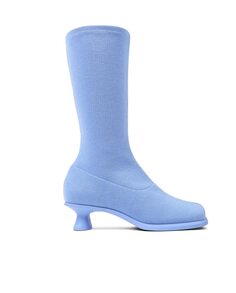 Женские ботинки-носки синего цвета Camper, синий