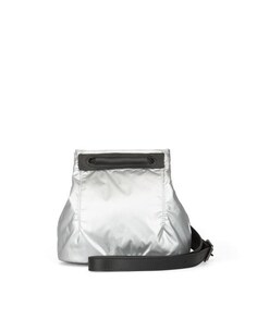 Серебристая женская водоотталкивающая сумка через плечо Camper Camper, серебро
