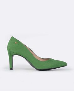 Однотонные зеленые женские туфли-лодочки Cuplé, зеленый Cuple