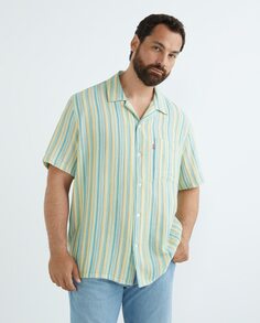 Мужская рубашка больших размеров с коротким рукавом Levi&apos;s, мультиколор Levis