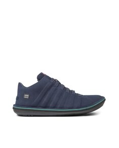 Мужские кожаные кроссовки с технологией Gore-Tex темно-синего цвета Camper, темно-синий