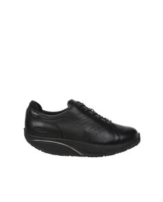 Черные женские кожаные кроссовки на шнуровке MBT Comfort Mbt, черный