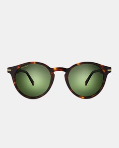 Круглые солнцезащитные очки из ацетата цвета гаваны с поляризованными линзами Polar, коричневый