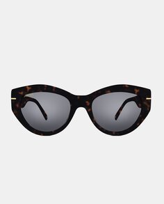 Женские солнцезащитные очки «кошачий глаз» из ацетата коричневого цвета Polar, коричневый