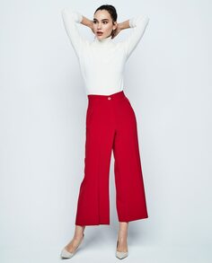 Женские брюки-кюлоты с карманами &amp; Me Unlimited, красный