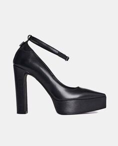 Женские туфли Soiree на платформе с ремешком на щиколотке и блочным каблуком Karl Lagerfeld, черный