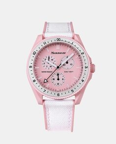 Многофункциональные женские часы Coral Reef NM-X4765M13 из смолы и нейлона Neckmarine, розовый