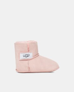 Угги Erin для девочки на шерстяной подкладке и застежке на липучке UGG, розовый