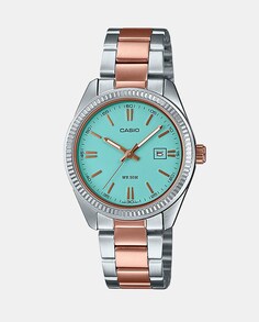 Casio Collection LTP-1302PRG-2AVEF Женские часы из экологически чистой смолы Casio, серебро