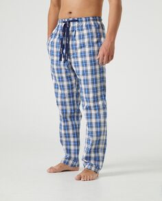 Длинные мужские пижамные штаны с карманами Kiff-Kiff, синий