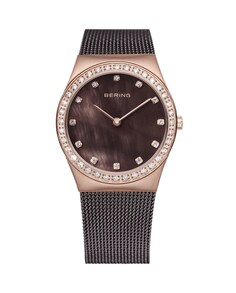 Женские часы Bering 12430-262 CLASSIC, украшенные элементами Swarovski Bering, белый