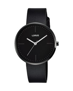 Женские часы Woman RG273NX9 из кожи и черного ремешка Lorus, черный