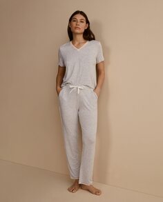 Длинные пижамные штаны с карманами Énfasis, светло-серый