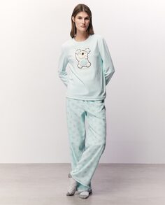 Флисовая пижама коала Sfera, синий (Sfera)