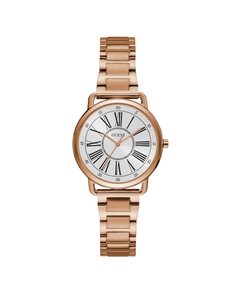 Женские часы Jackie W1148L3 из стали с ремешком из розового золота Guess, золотой