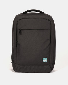 Большой черный водонепроницаемый рюкзак с десятью карманами и отделением для ноутбука Parimex Urban, черный