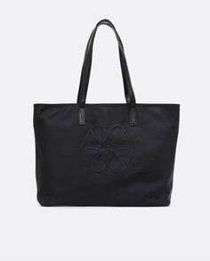Простая черная сумка через плечо в стиле шоппер Cuplé, черный Cuple