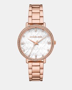 Pyper MK4594 Женские часы из розового сплава Michael Kors, розовый